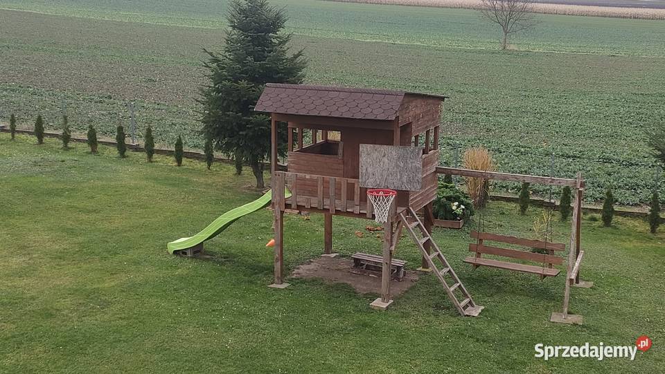 Drewniany domek dziecka Maćkówka