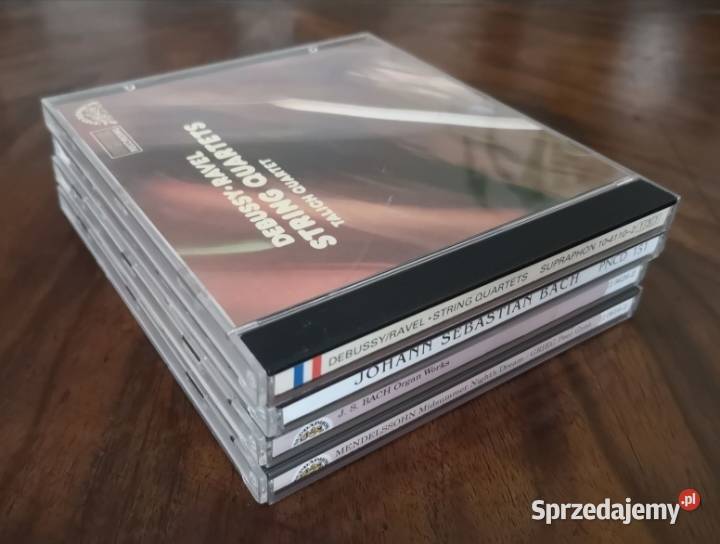 Płyty CD z muzyką klasyczną 4 sztuki śląskie Katowice