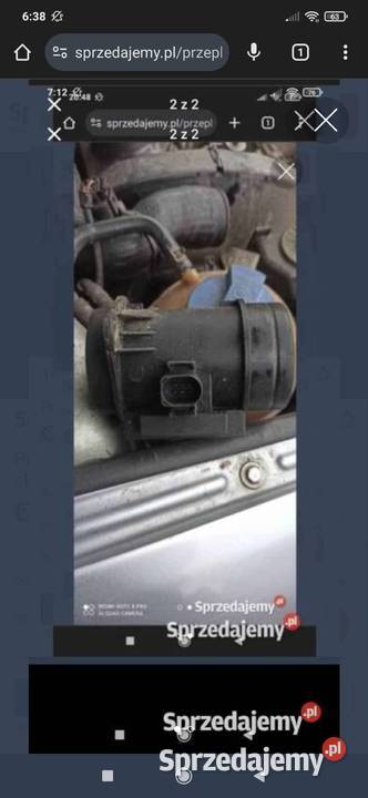 Przepływomierz Pierburg audi VW skoda Seat Chełm sprzedam