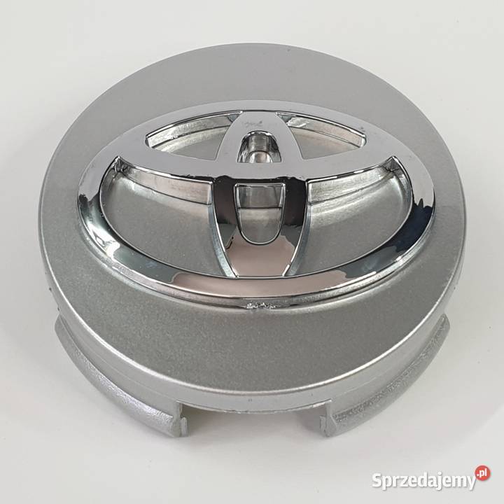 dekielki TOYOTA 62mm ASO dekle 4 srebrne Dekielki łódzkie Bełchatów