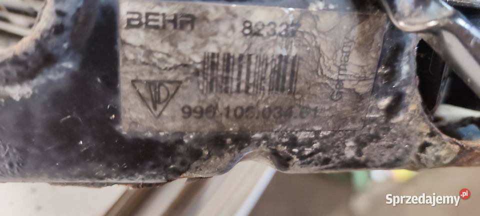 PORSCHE BOXSTER 986 CHŁODNICA WENTYLATOR osobowe dolnośląskie