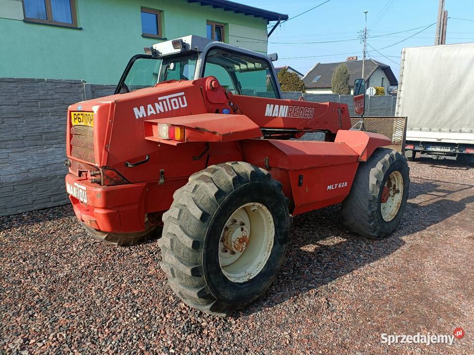 Ładowarka teleskopowa MANITOU MLT 628 4x4 Manitou Racibórz