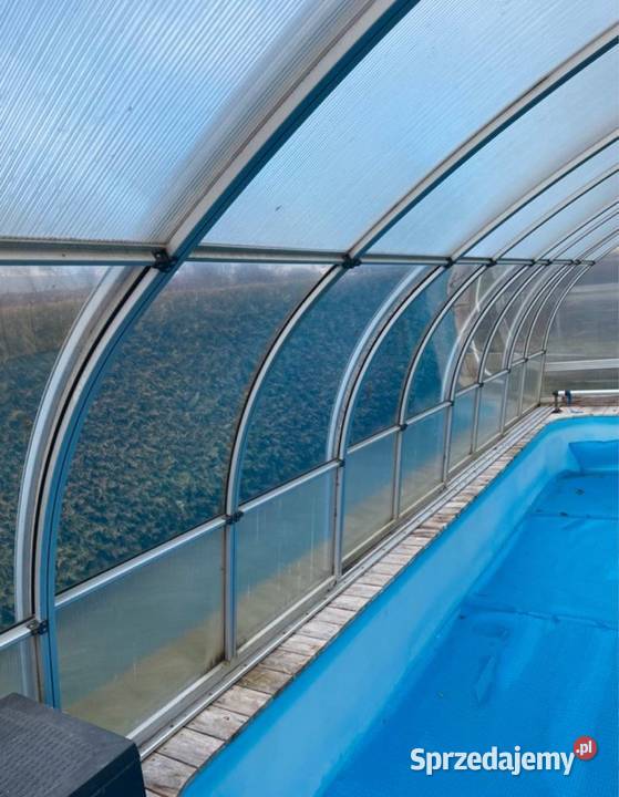 Zadaszenie basenu pokrywa basenowa basen kopuła Warszawa
