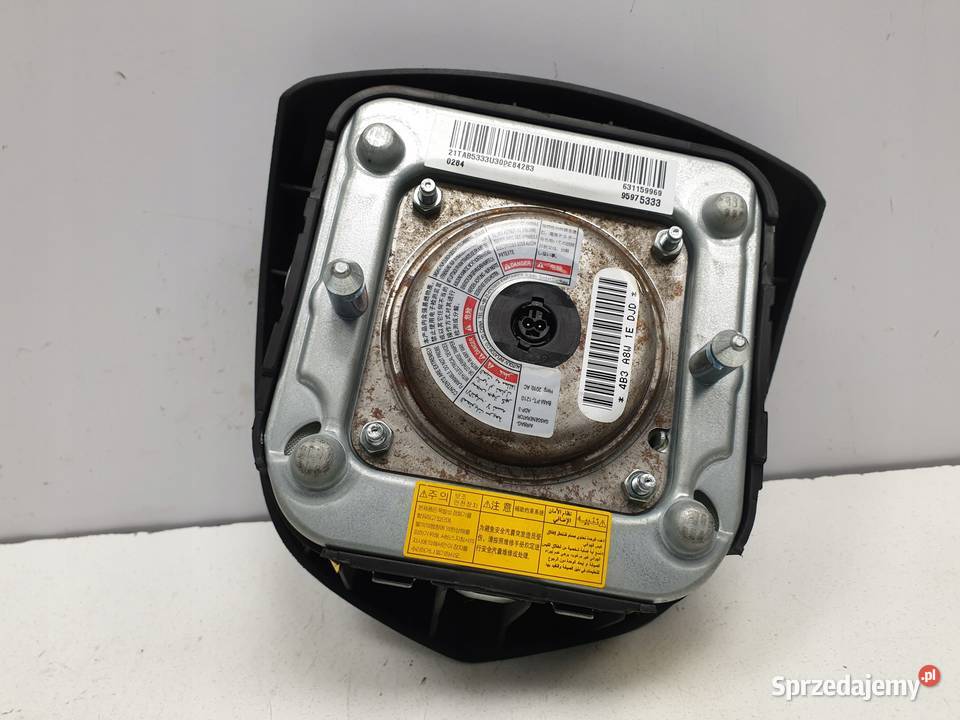 Chevrolet Spark III PODUSZKA POWIETRZNA KIEROWCY osobowe Poduszki powietrzne Rudka