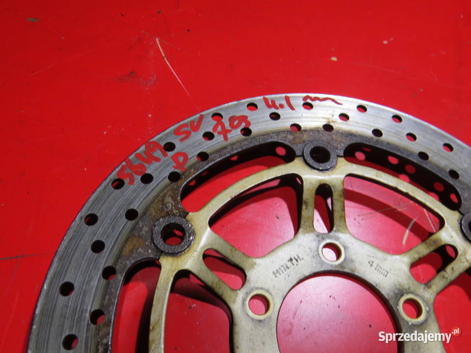 SUZUKI SV 650 SV650 02 tarcza hamulca przód Tarcze hamulcowe
