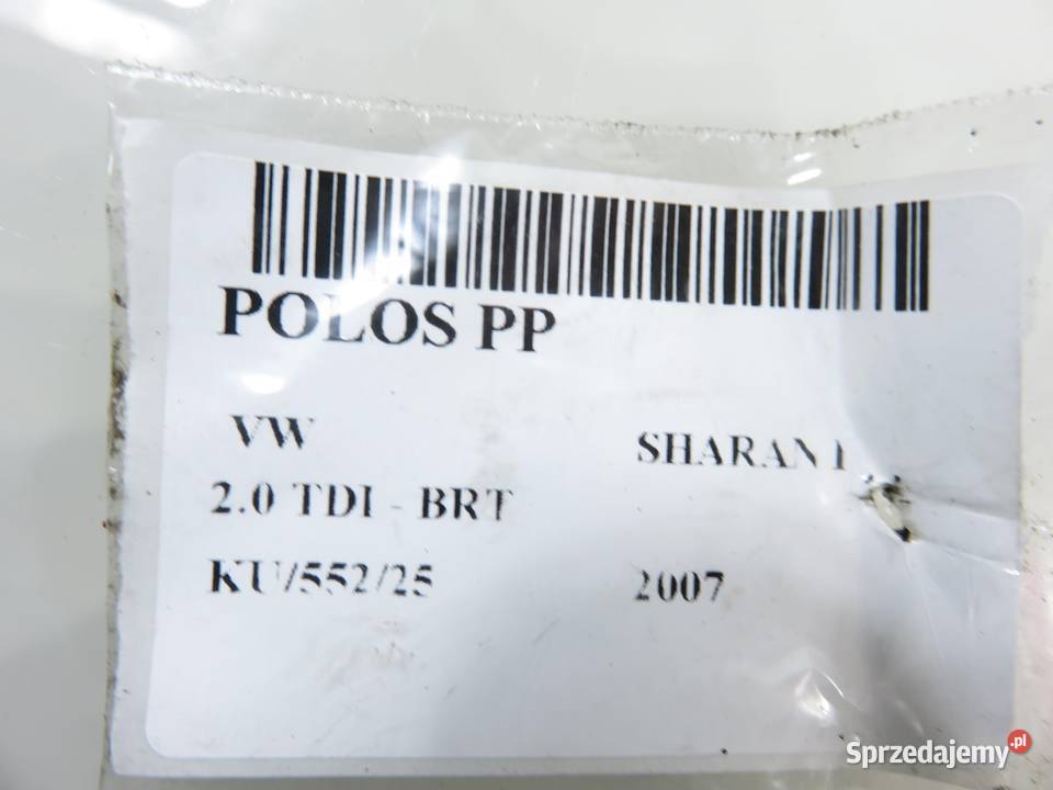 PÓŁOŚ PRAWA VW SHARAN I 20 TDI