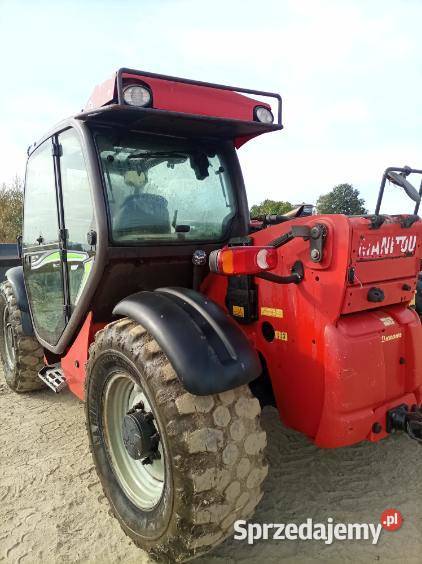 Ladowarka teleskopowa manitou 741 mit h holland Ładowarki rolnicze