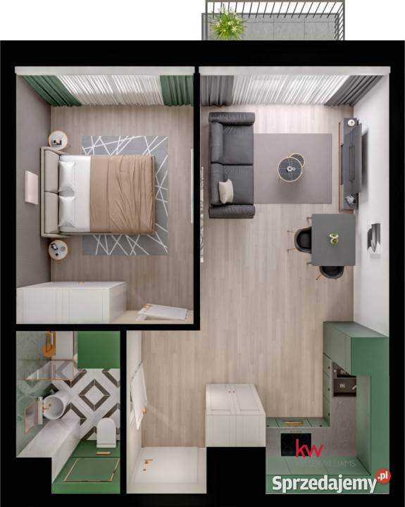 Mieszkanie Poznań 3666m2 2 pokojowe wielkopolskie