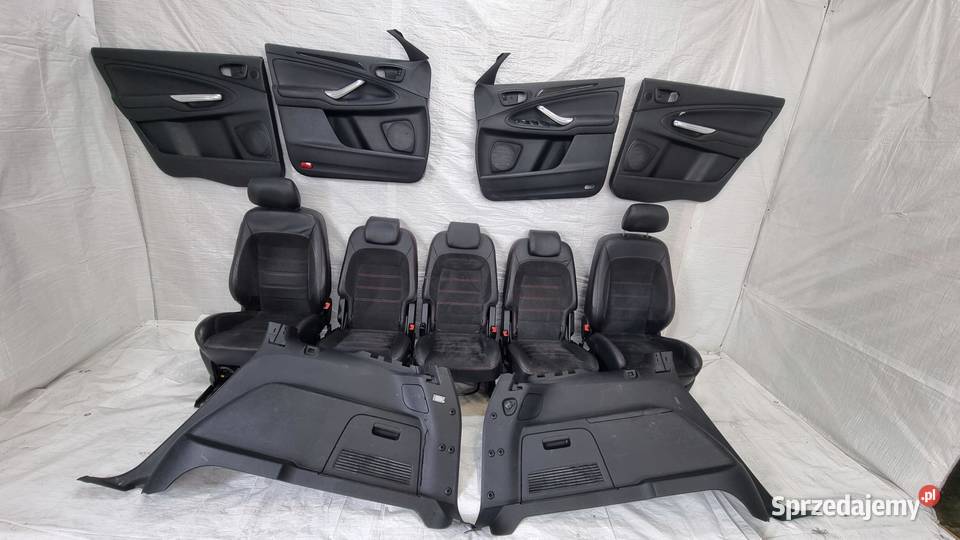FORD S MK1 FOTELE TAPICERKI BOCZKI DRZWI KOMPLET