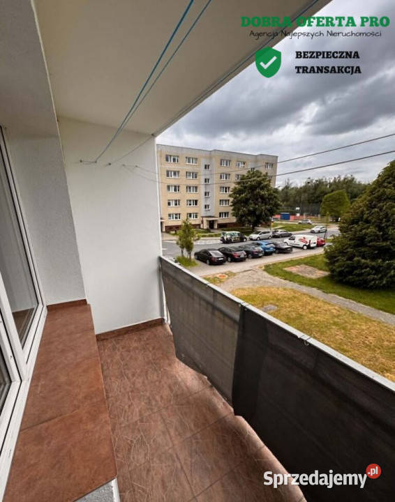 3 pokoje z dużym balkonem i piwnicą pomorskie Pruszcz Gdański sprzedam