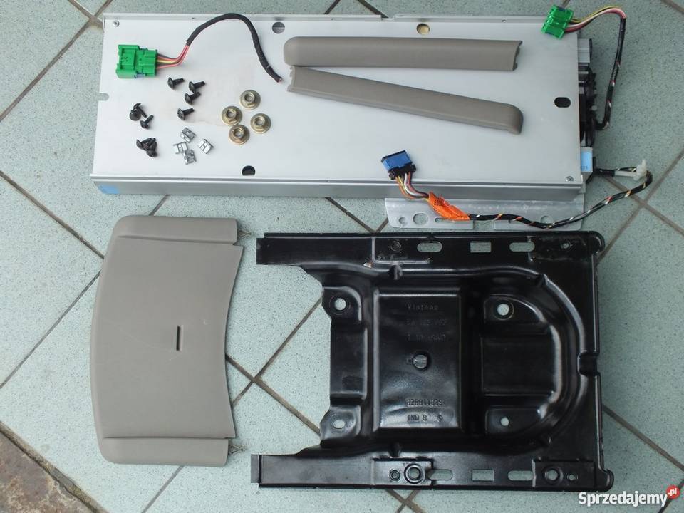 Podłokietnik schowek przesuwny Scenic II Wyposażenie wnętrza Radom