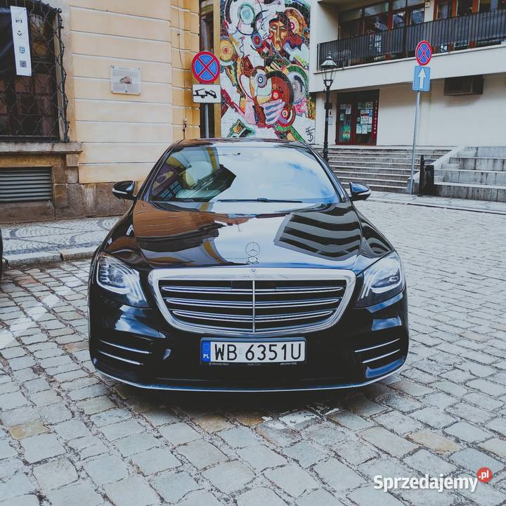 Mercedes S klasa 400 4matic Polski salon Leszno sprzedam
