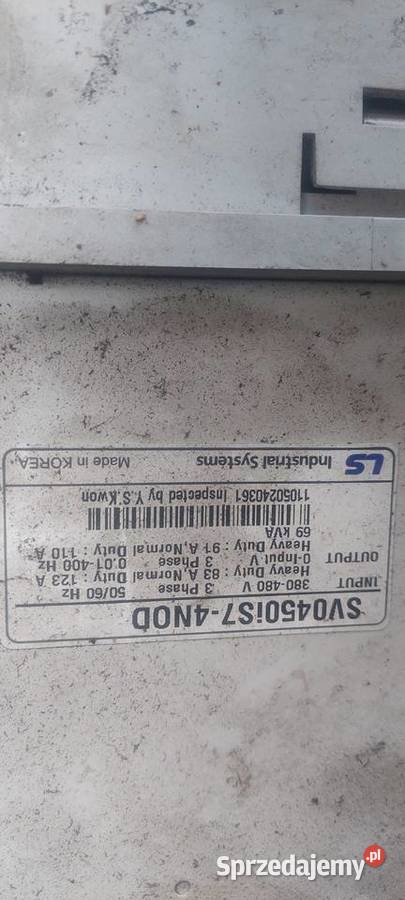 Falownik przemiennik częstotliwości wektorowy LG Świątniki Górne sprzedam