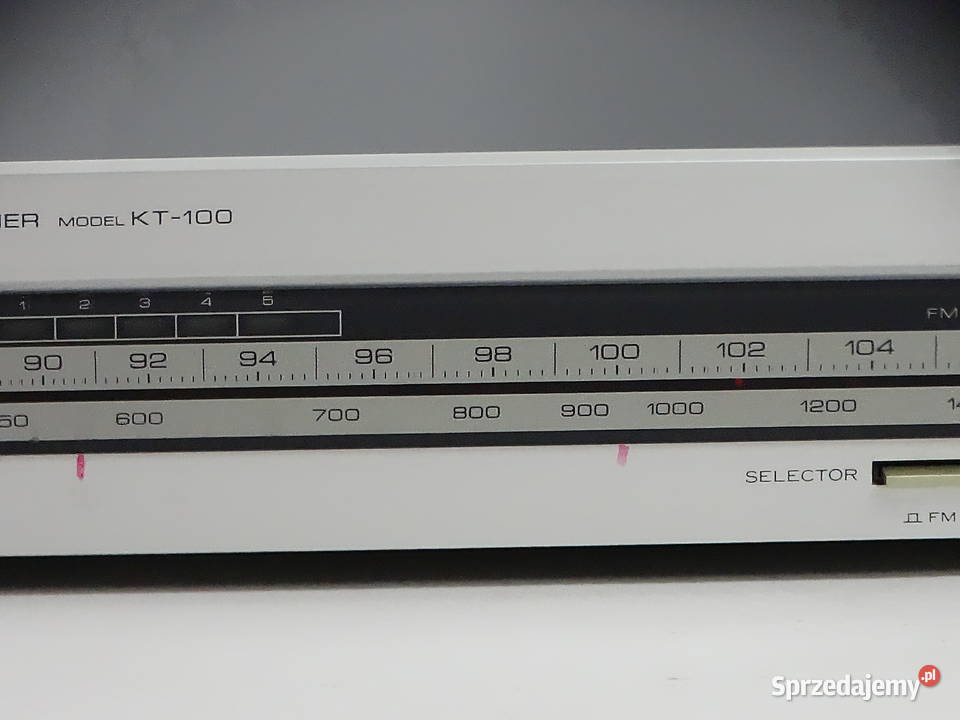 Tuner radiowy Kenwood KT100 AMFM Stereo Vintage