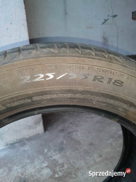 Opony letnie MICHELIN 22555 R18 2 Ślesin