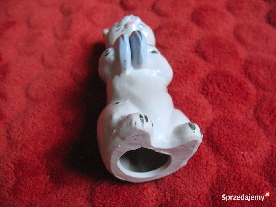 Kot z orkiestry stara figurka ceramika 115 x 4 x Figurki i rzeźby Siedlce sprzedam