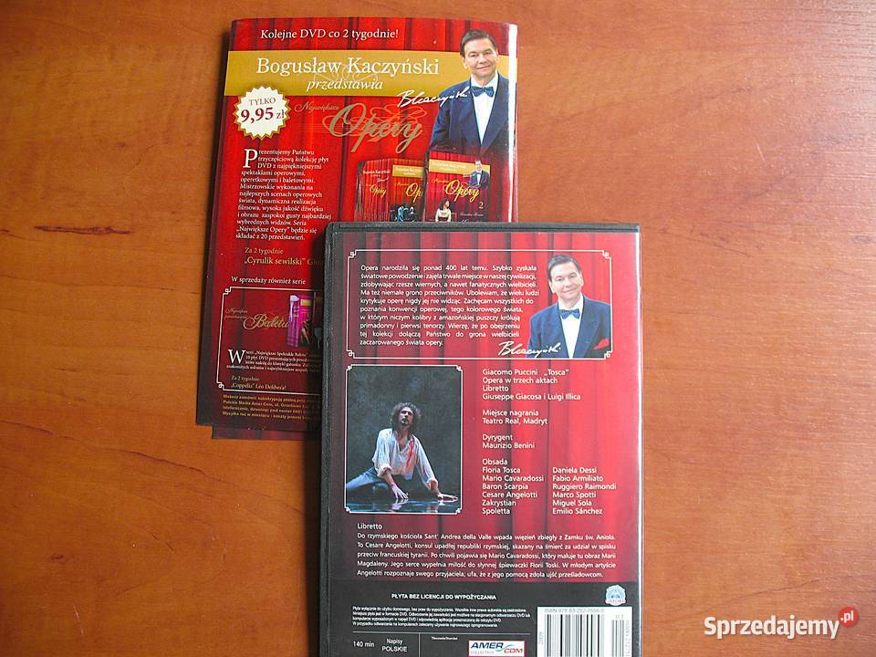 Opery Tosca Giacomo Puccini CD