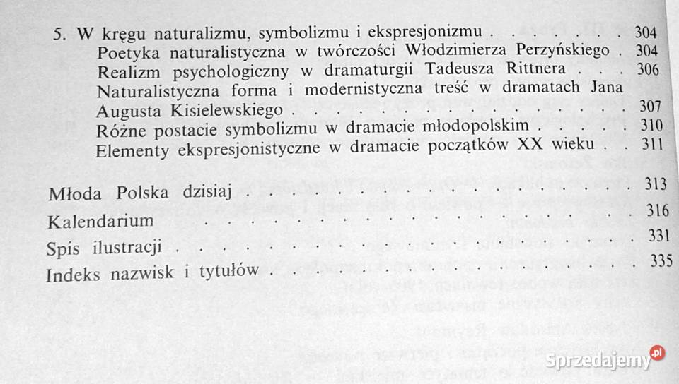 Literatura Młodej Polski Andrzej Z Makowiecki Rok wydania 1995 Chełm