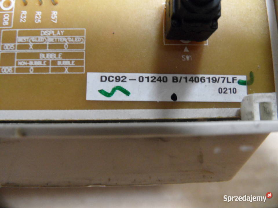 programator pralki samsung WF80F5E3W2W Części i Akcesoria sprzedam