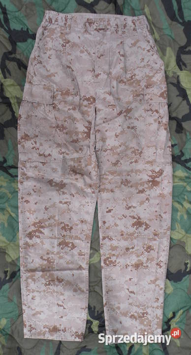 Spodnie MCCUU desert marpat USMC Small long sprzedam