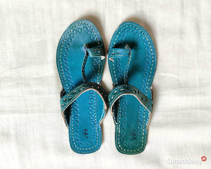 KOHTL Skórzane japonki kohalpuri 38 orientalne zachodniopomorskie Szczecin