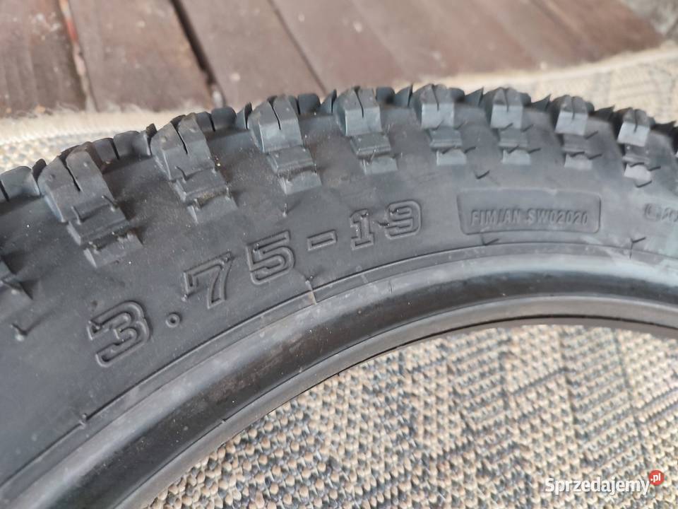 Opony motocyklowe 375 19 Anlas Dulcza Wielka sprzedam