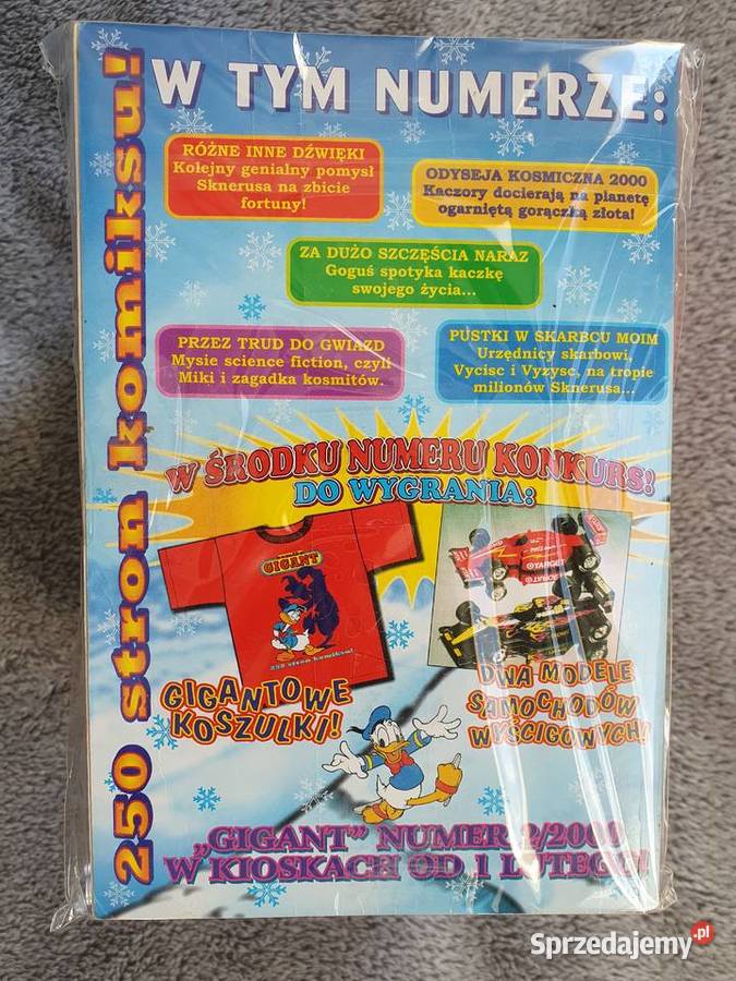 Komiks Gigant rocznik 2000 zestaw 11 tomów pomorskie Gdynia