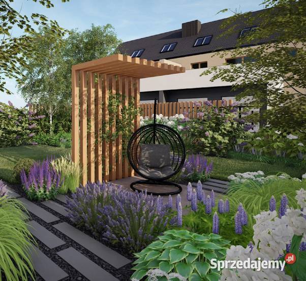 Projektowanie ogrodów aranżacja rabat usługi Usługi ogrodnicze Bielsko-Biała