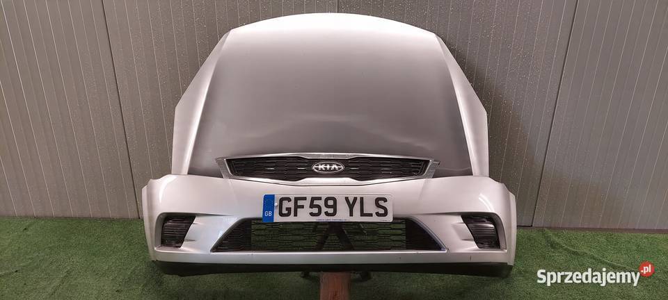 ZDERZAK PRZÓD KIA CEED LIFT 0912 KOMPLETNY LAK osobowe Zderzaki Karoseria