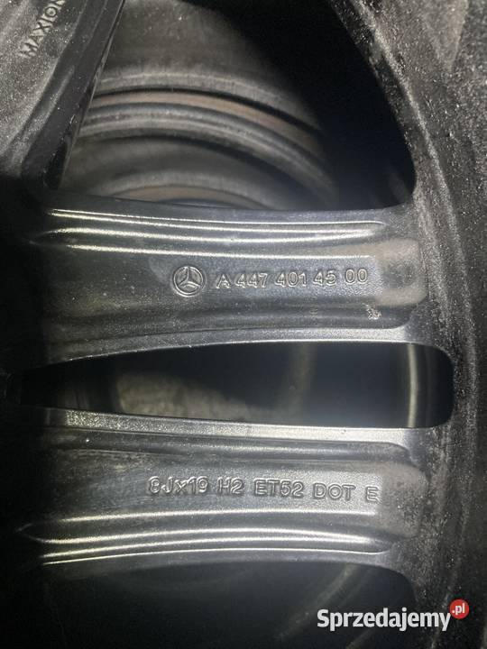 MercedesBenz Vito Viano W447 Felgi alum 19 5x112 Samochodowe Przemyśl
