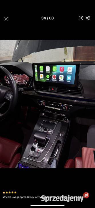 Ekran radio MMI MIB Audi Q5 FY 80A Android Auto Wrocław
