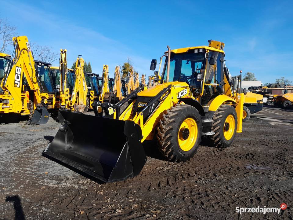 JCB 4CX 2022R JOYSTICK SZYBKOZŁĄCZE KLIMA CAT wielkopolskie Krotoszyn