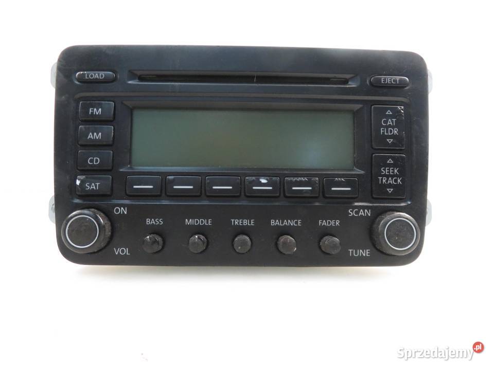 RADIO VW JETTA III 1K0035180 ROZKODOWANE