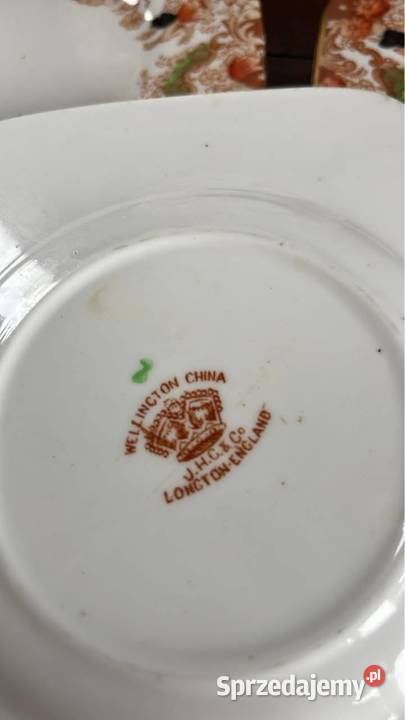 Talerzyk deserowy kwadratowy Wellington London Gdańsk