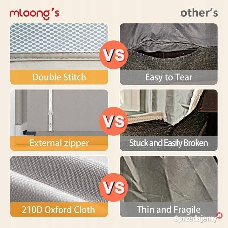 DUŻY KOJEC NIEMOWLĄT Z MATĄ 150x150 Myszyniec