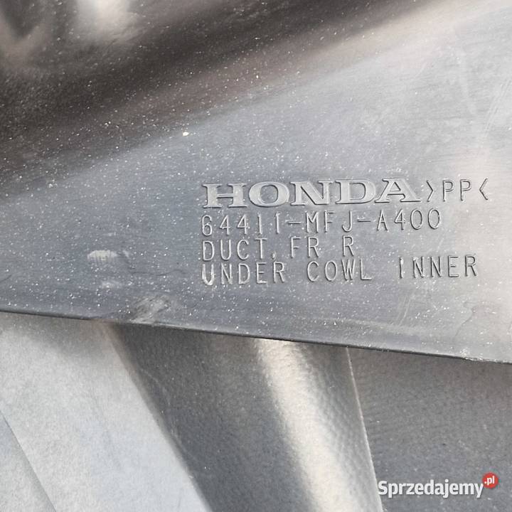 HONDA CBR 600RR OWIEWKA BOCZEK PŁUG OSŁONA Bieleń sprzedam
