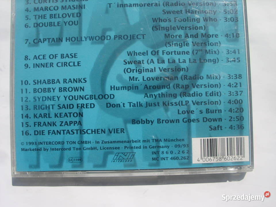 Plyta CD MANN O MANNSIND HITS 1993 Wołów