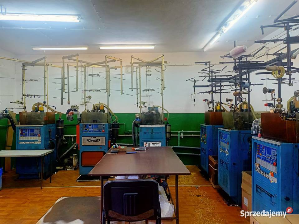 Maszyny dziewiarskie do rajstop LONATI / 10 sztuk / likwidacja zakładu