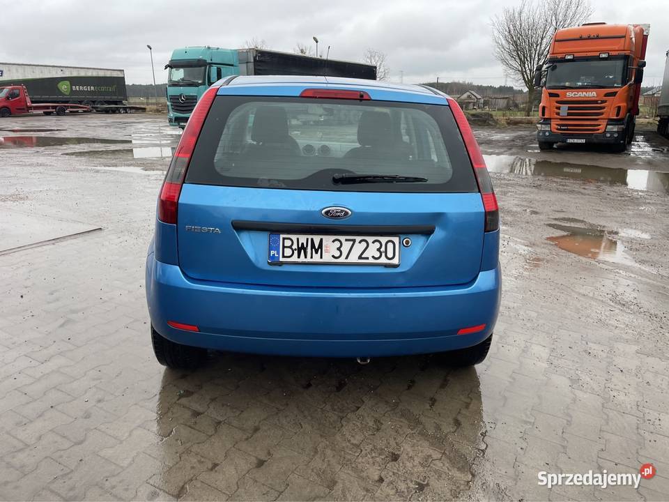 Ford Fiesta 125Benzyna 2005r Klima Alu Zamiana Rutki-Kossaki