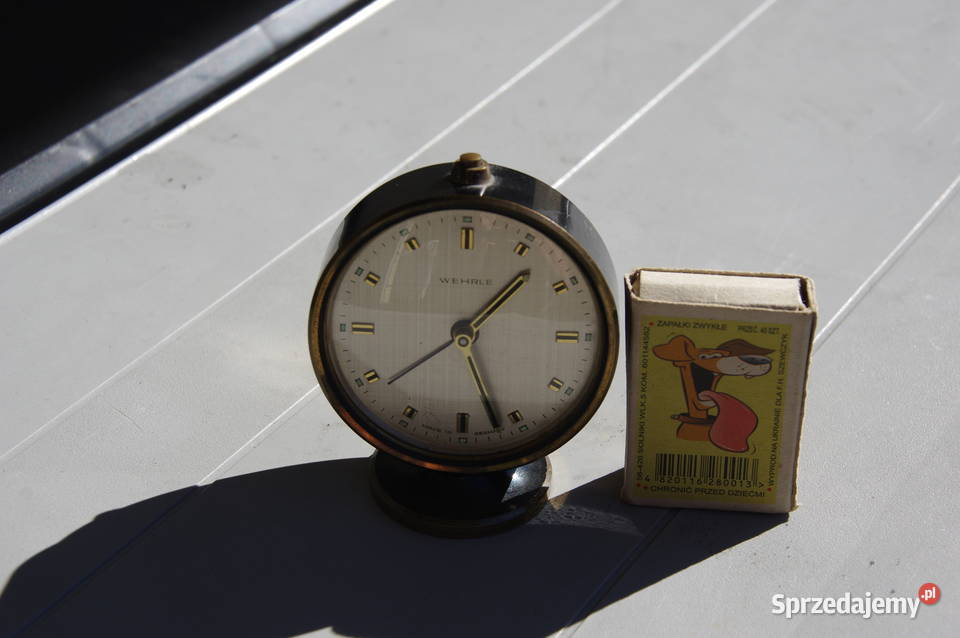 Miniaturka budzik WEHRLE Bielsko-Biała