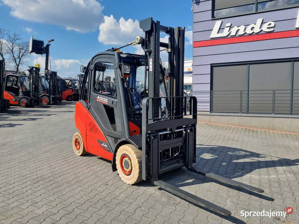 Wózek widłowy Linde H30T02 Pozycjoner wideł Mogilany