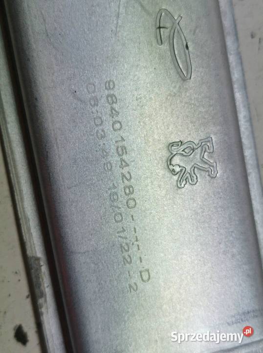 MECHANIZM SZYBY PRAWY PRZÓD EU 9840154280D Mechanizmy opuszczania szyb