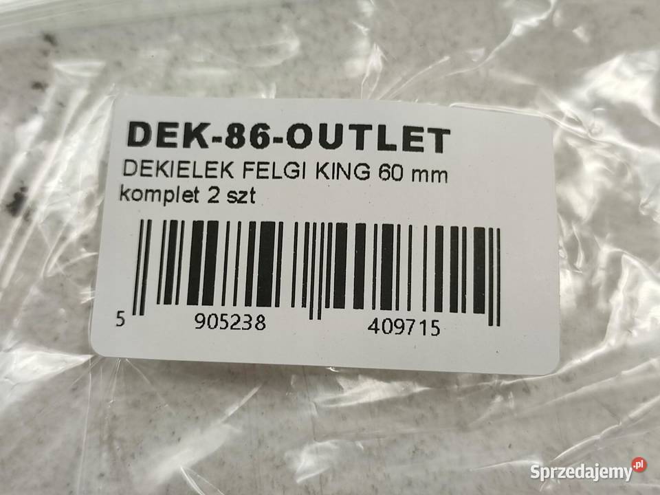 DEKIELEK FELGI 2 60mm 57mm KING