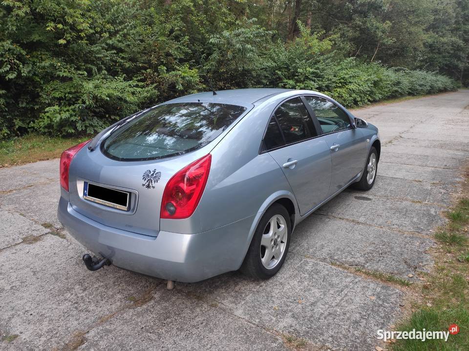 Nissan Primera P12 18 benzyna gaz 115KM Okleśna