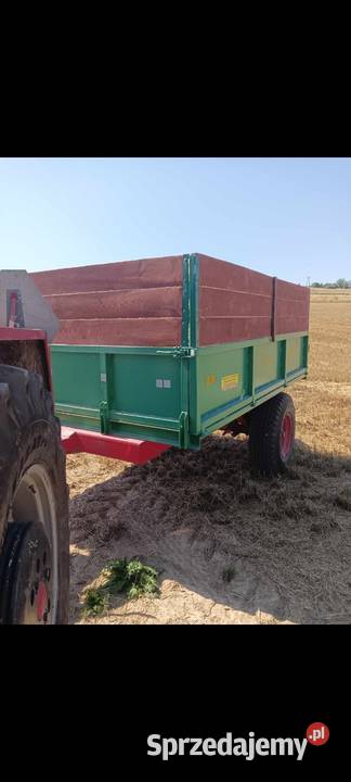 Przyczepa z kiprem na dwa siłowniki Przyczepy rolnicze Pilica