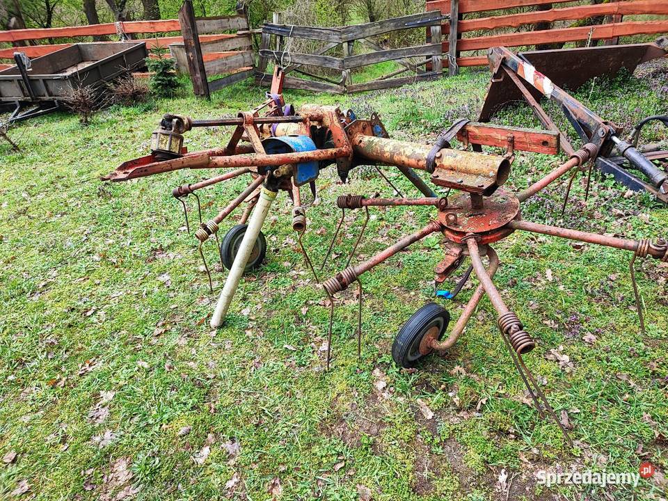 Przetrzasarka przetrząsacz do siana 2 gwiazdy Pozostałe Krosno Odrzańskie