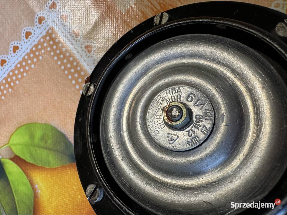 Sygnał klakson oryginalny FER DDR 6V Klaksony