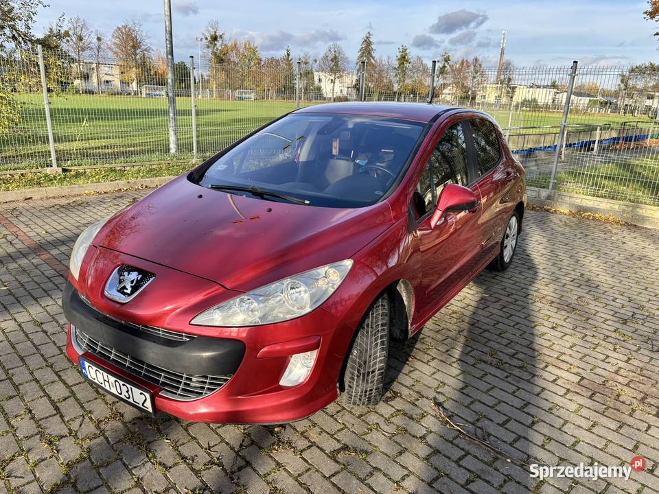 Peugeot 308 16 HDi kamera cofania android auto Rok produkcji 2008 Podwiesk