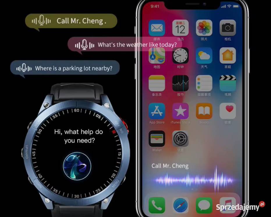 Smartwatch GS Fenix 7 15 cala ekran HD Poznań