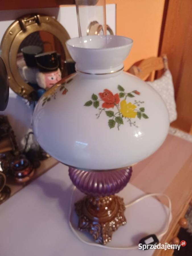 Lampa stołowa PRL wielkopolskie Poznań